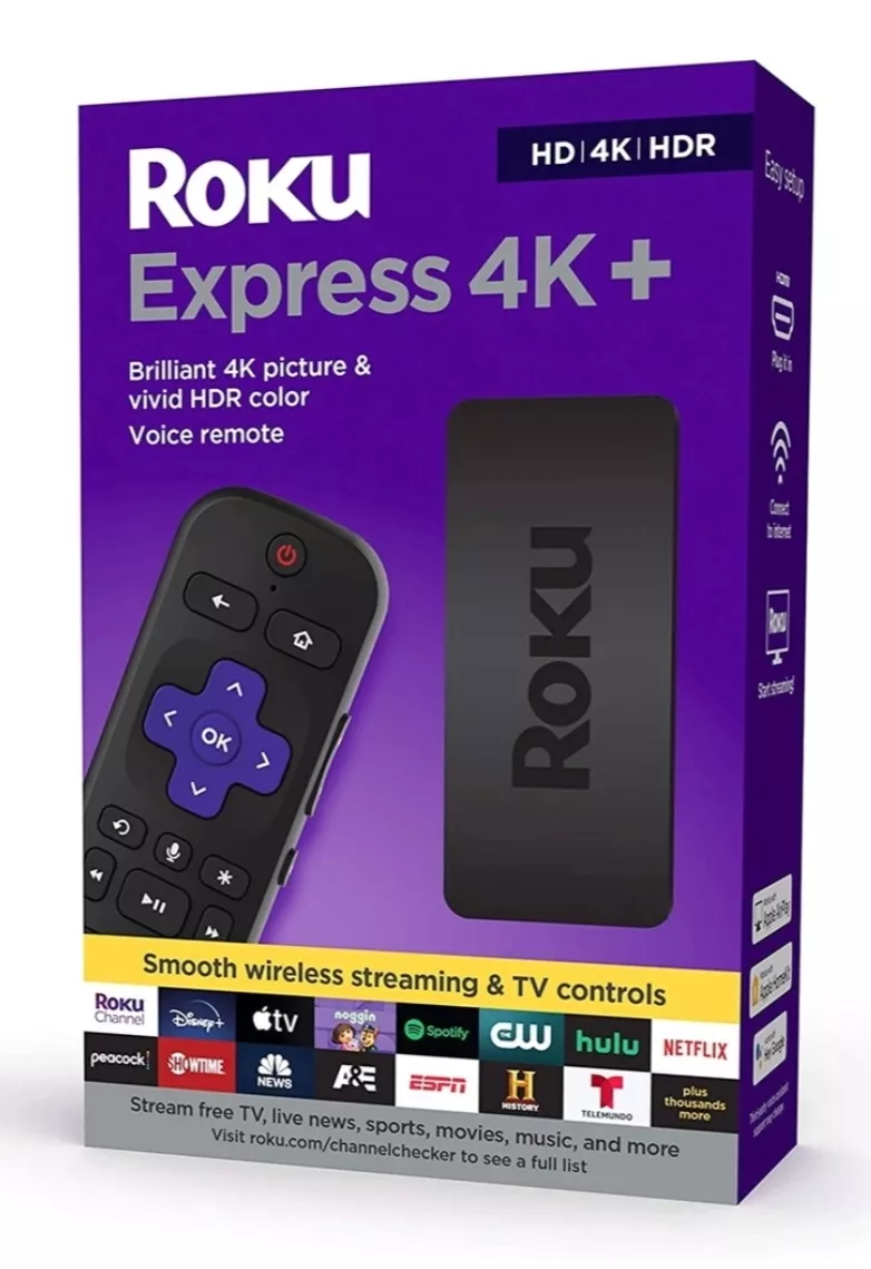 [Ame R$128,94] Roku Express 4k + 2021